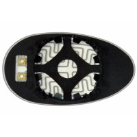 Дзеркальний елемент ROVER 75 (99-05) основний сферичний з обігрівом