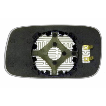 Елемент дзеркала заднього огляду SAAB 9-5 (98-01) правий асферичний з обігрівом