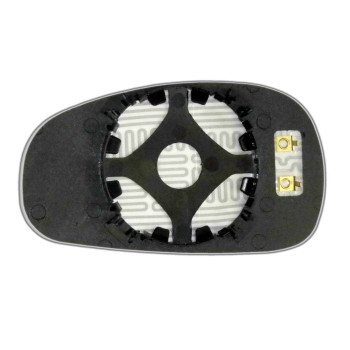 Зеркальный элемент SEAT Leon II (05-09) правый асферический с обогревом