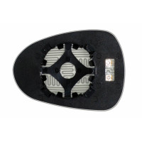 Зеркальный элемент SEAT Leon III (09-12) правый сферический с обогревом