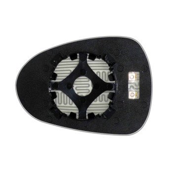 Зеркальный элемент SEAT Ibiza IV (08- ) правый асферический с обогревом