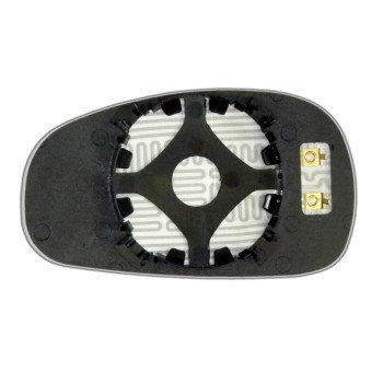 Зеркальный элемент SEAT Leon II (05-09) правый сферический с обогревом