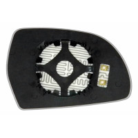 Зеркальный элемент SKODA Octavia II (09-13) левый сферический с обогревом