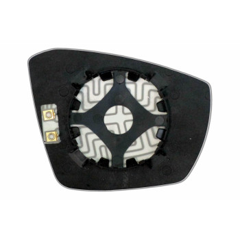 Елемент дзеркала заднього огляду SKODA Octavia III (13- ) лівий асферичний з обігрівом