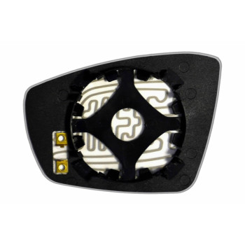 Елемент дзеркала заднього огляду SKODA Rapid (10- ) правий сферичний з обігрівом