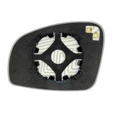 Зеркальный элемент SKODA Fabia II (07-14) правый асферический с обогревом