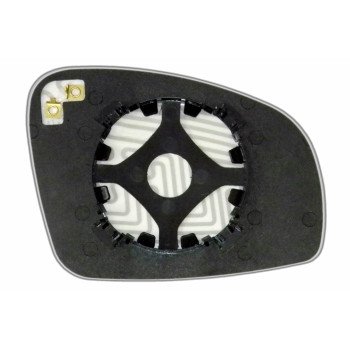 Елемент дзеркала заднього огляду SKODA Fabia II (07-14) лівий асферичний з обігрівом