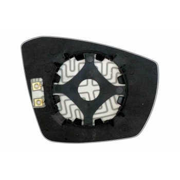 Зеркальный элемент SKODA Octavia III (13- ) левый асферический с обогревом Зеркальный элемент SKODA Octavia III (13- ) левый асферический с обогревом