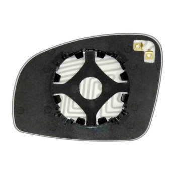 Зеркальный элемент SKODA Roomster (06- ) правый асферический с обогревом