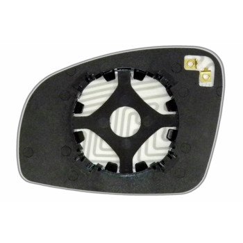 Зеркальный элемент SKODA Roomster (06- ) правый сферический с обогревом