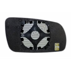 Зеркальный элемент SKODA Superb (02-06) левый сферический с обогревом