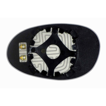 Елемент дзеркала заднього огляду SMART Roadster (03-05) правий асферичний з обігрівом