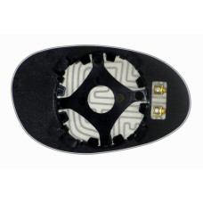 Дзеркальний елемент SMART Roadster (03-05) лівий асферичний з обігрівом