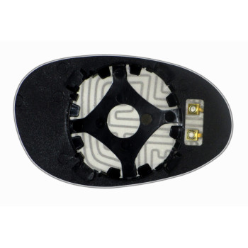 Елемент дзеркала заднього огляду SMART Roadster (03-05) лівий асферичний з обігрівом