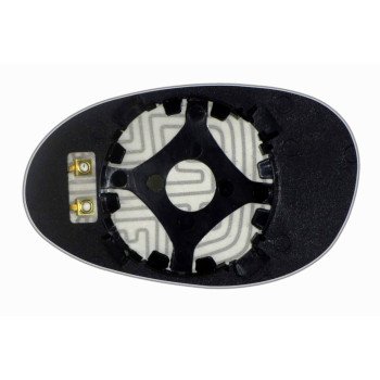 Елемент дзеркала заднього огляду SMART Roadster (03-05) правий асферичний з обігрівом