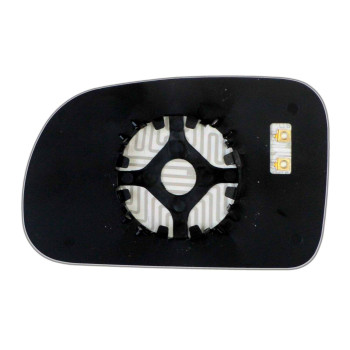 Елемент дзеркала заднього огляду SSANG YONG Rexton II (07-12) правий асферичний голубий з обігрівом