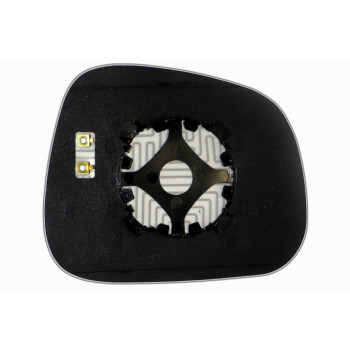 Елемент дзеркала заднього огляду SSANG YONG Rexton III (12- ) лівий сферичний голубий з обігрівом Елемент дзеркала заднього огляду SSANG YONG Rexton III (12- ) лівий сферичний голубий з обігрівом