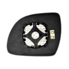 Дзеркальний елемент SSANG YONG Actyon (10- ) правий асферичний голубий з обігрівом