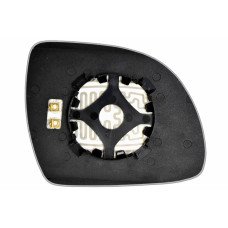 Дзеркальний елемент SSANG YONG Actyon (10- ) лівий сферичний голубий з обігрівом