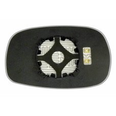 Зеркальный элемент SSANG YONG Rexton I (02-07) правый сферический голубой с обогревом