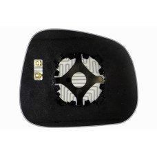 Дзеркальний елемент SSANG YONG Rexton III (12- ) лівий асферичний голубий з обігрівом