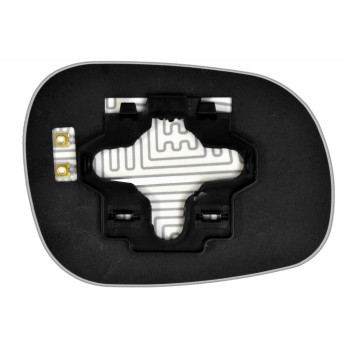 Елемент дзеркала заднього огляду SUZUKI XL7 (04-06) лівий сферичний з обігрівом