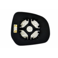 Дзеркальний елемент SUZUKI Splash (08-15) лівий асферичний з обігрівом