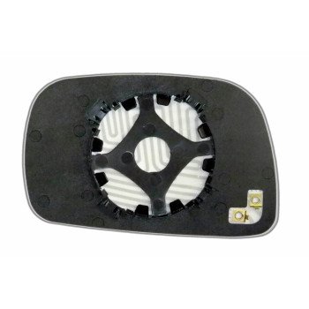 Зеркальный элемент SUZUKI Wagon R II (00-08) правый асферический с обогревом