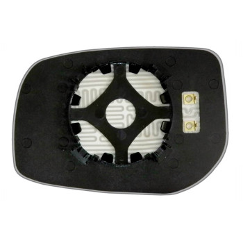 Елемент дзеркала заднього огляду TOYOTA Auris I (06-12) правий сферичний з обігрівом