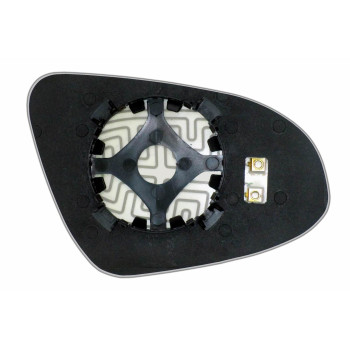 Елемент дзеркала заднього огляду TOYOTA Auris II (12- ) лівий сферичний з обігрівом