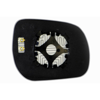 Елемент дзеркала заднього огляду TOYOTA Rav 4 III (06-12) лівий сферичний з обігрівом