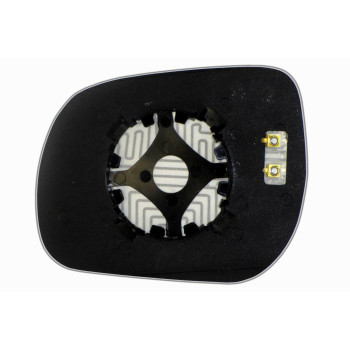 Елемент дзеркала заднього огляду TOYOTA Rav 4 III (06-12) правий сферичний з обігрівом