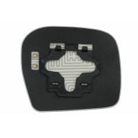 Зеркальный элемент TOYOTA Hilux Surf III (98-02) левый сферический с обогревом