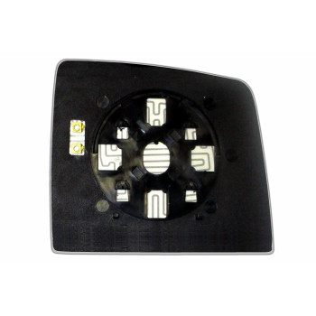 Елемент дзеркала заднього огляду TOYOTA Tundra II USA (07-13) лівий асферичний з обігрівом