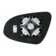 Дзеркальний елемент TOYOTA Auris II (12- ) правий асферичний з обігрівом