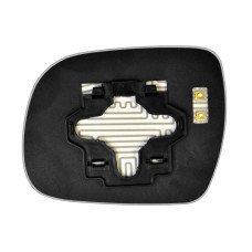 Зеркальный элемент TOYOTA Hilux (88-04) правый асферический с обогревом