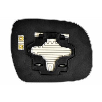 Зеркальный элемент TOYOTA Hilux (88-04) левый асферический с обогревом