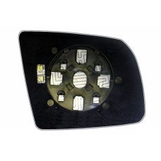 Зеркальный элемент TOYOTA Tundra II (07-13) левый сферический с обогревом