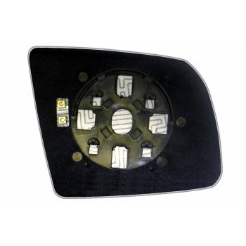 Зеркальный элемент TOYOTA Tundra II (07-13) левый сферический с обогревом