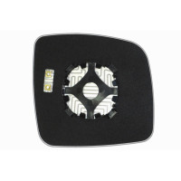 Дзеркальний елемент VOLKSWAGEN Caddy (04-15) лівий сферичний з обігрівом