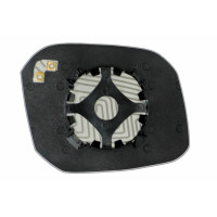 Зеркальный элемент VOLKSWAGEN Caddy (15- ) левый сферический с обогревом