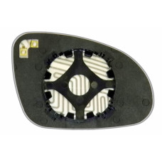 Дзеркальний елемент VOLKSWAGEN Jetta V (05-10) лівий плоский з обігрівом