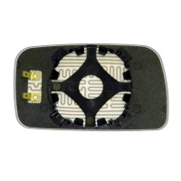 Дзеркальний елемент VOLKSWAGEN Golf II (87-91) лівий асферичний з обігрівом