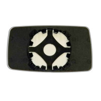 Дзеркальний елемент VOLKSWAGEN Golf III (91-97) лівий асферичний голубий