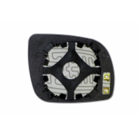 Дзеркальний елемент VOLKSWAGEN Lupo (98-05) лівий асферичний з обігрівом