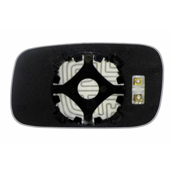 Зеркальный элемент VOLKSWAGEN Passat B3 B4 (88-97) правый сферический с обогревом