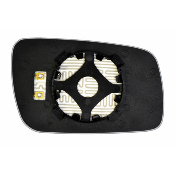 Елемент дзеркала заднього огляду VOLKSWAGEN Phaeton (02-10) лівий асферичний з обігрівом