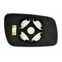 Дзеркальний елемент VOLKSWAGEN Phaeton (02-10) лівий сферичний з обігрівом