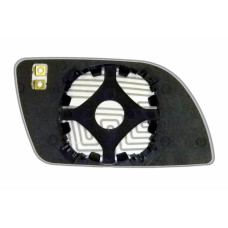 Дзеркальний елемент VOLKSWAGEN Polo IV (02-05) лівий сферичний з обігрівом