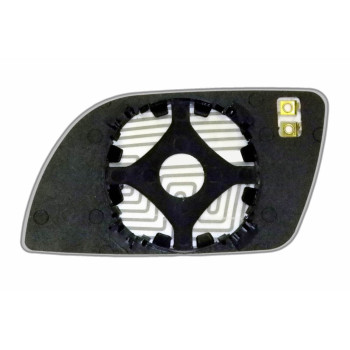 Зеркальный элемент VOLKSWAGEN Polo IV (02-05) правый сферический с обогревом Зеркальный элемент VOLKSWAGEN Polo IV (02-05) правый сферический с обогревом